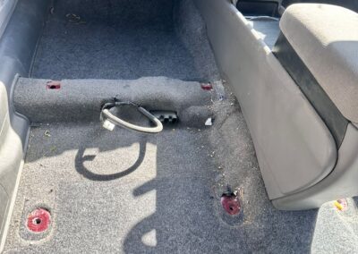 Detail car cleaning