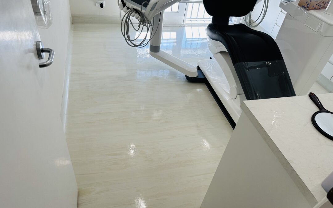 Vinyl Floor Cleaning project 7